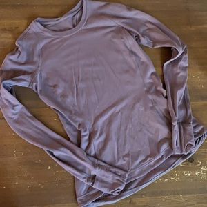 Lululemon Runderful Long Sleeve Antique Bark 8